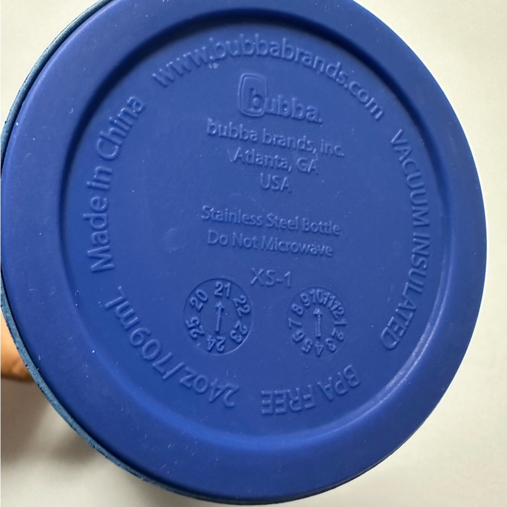 Bubba 24oz. Stainless Steel Vaccum-Insulated Travel Mug Blue - Picture 5 of 6